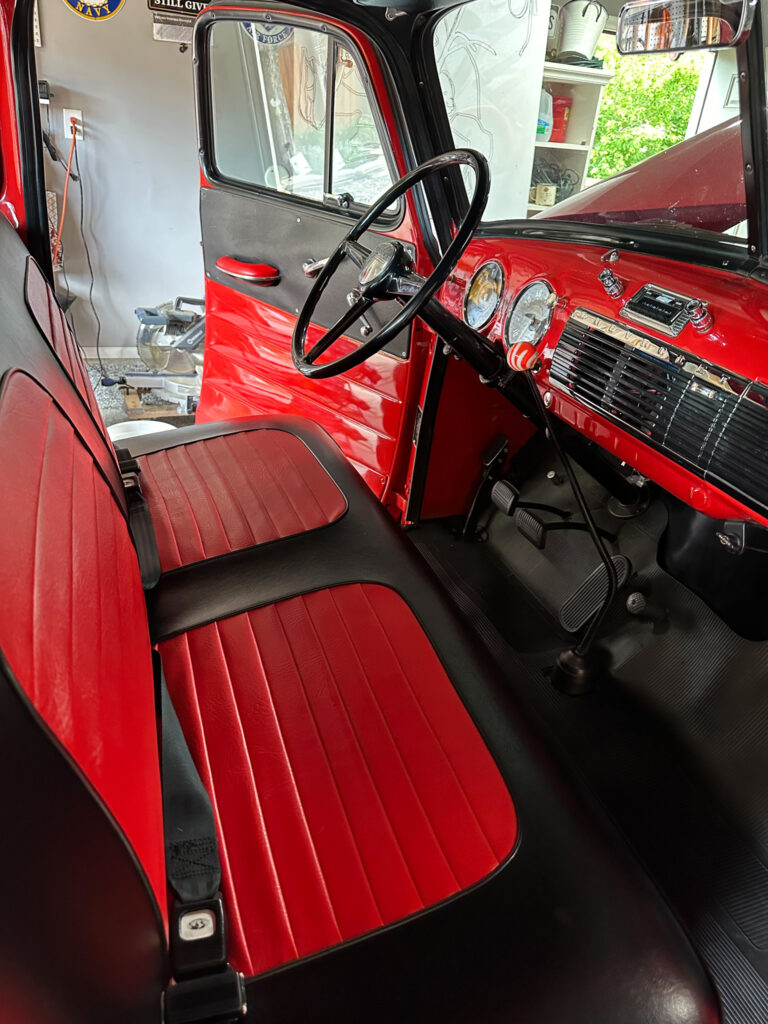 interior and dash are clean after detailing