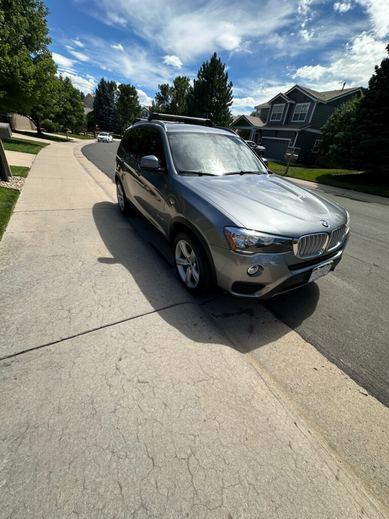 BMW looks new after detailing Legacy Auto Clinic Castle Rock 