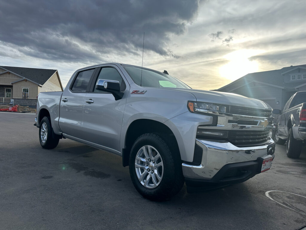 side view of truck after detailing Legacy Auto Clinic Castle Rock 