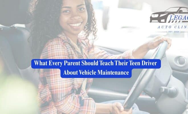 teen vehicle maintenance